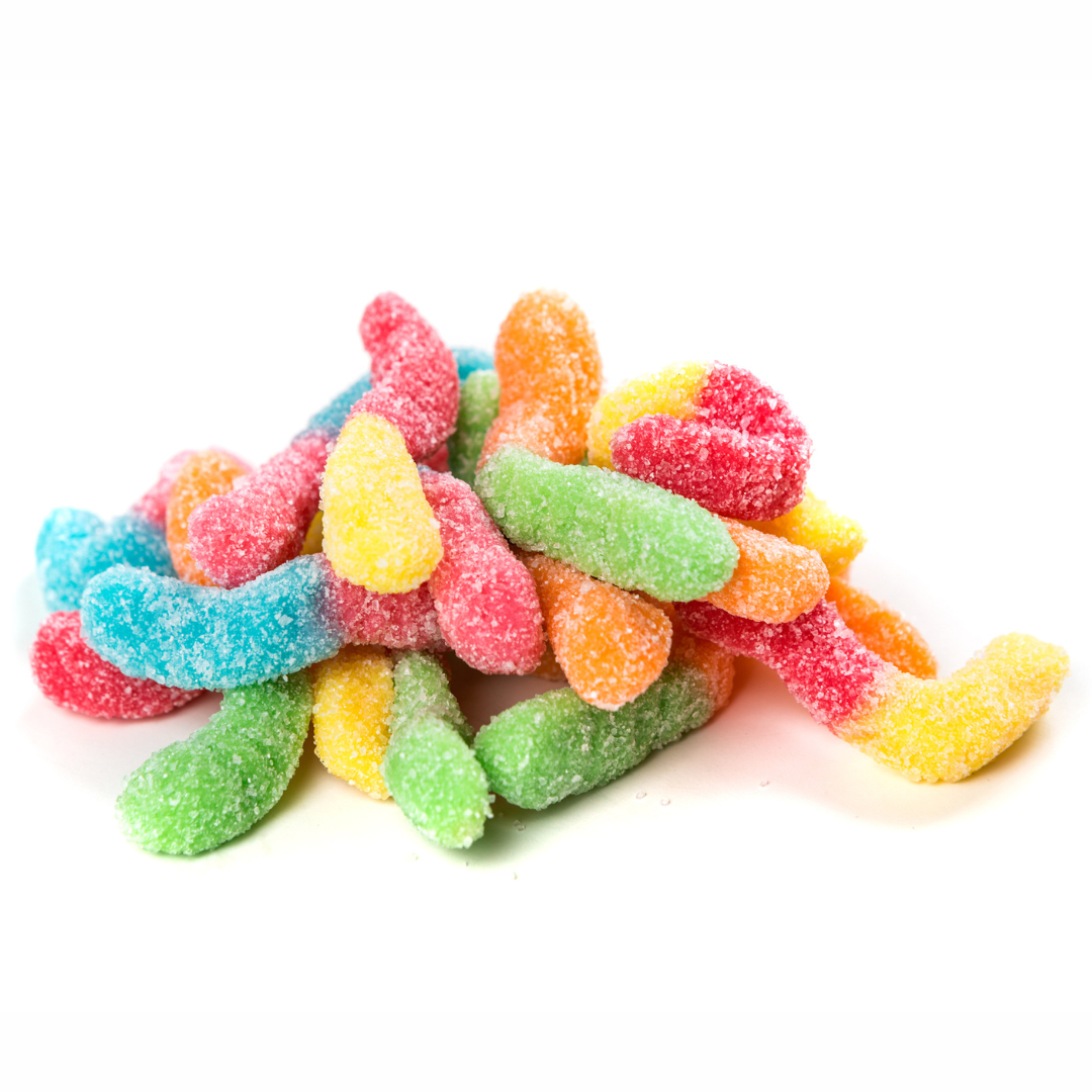 Sour Gummy Worms – Greenwood Nut Co.