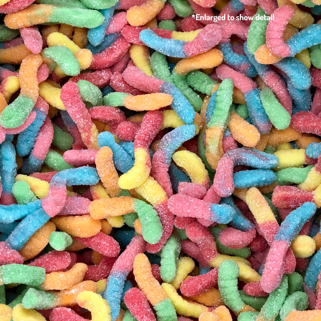 Sour Gummy Worms – Greenwood Nut Co.